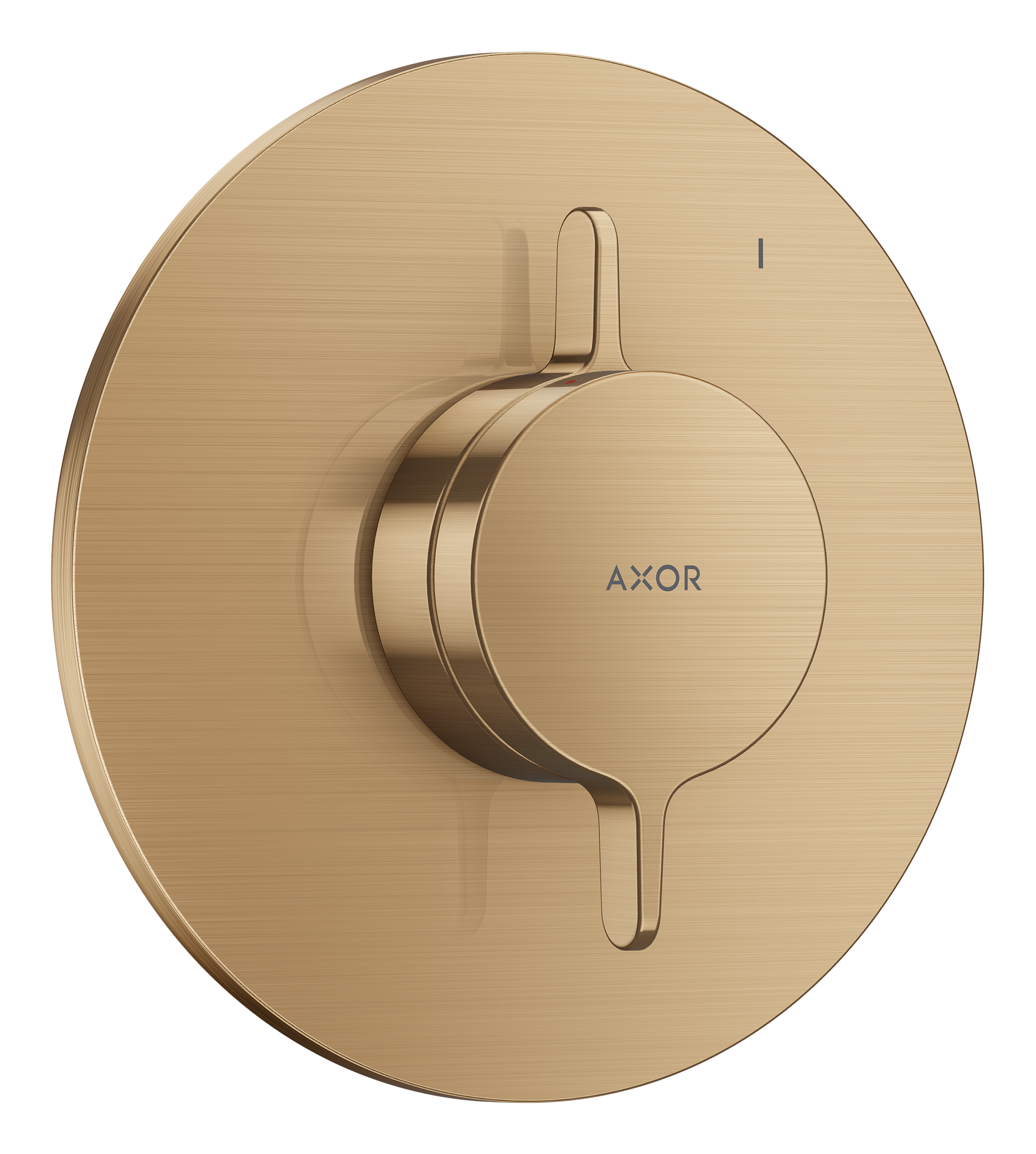 Mixer for concealed installation for 1 function