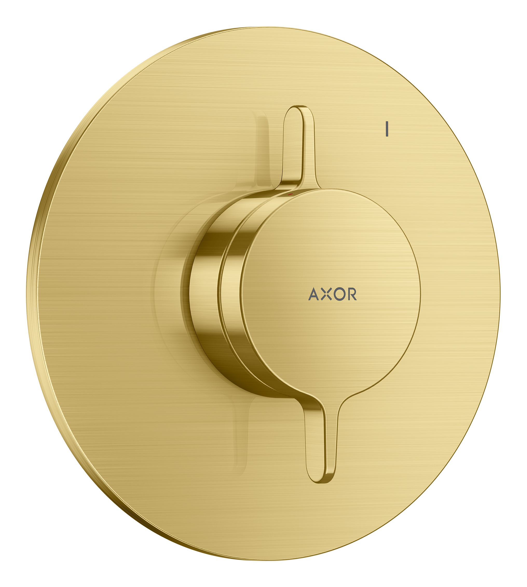 Mixer for concealed installation for 1 function