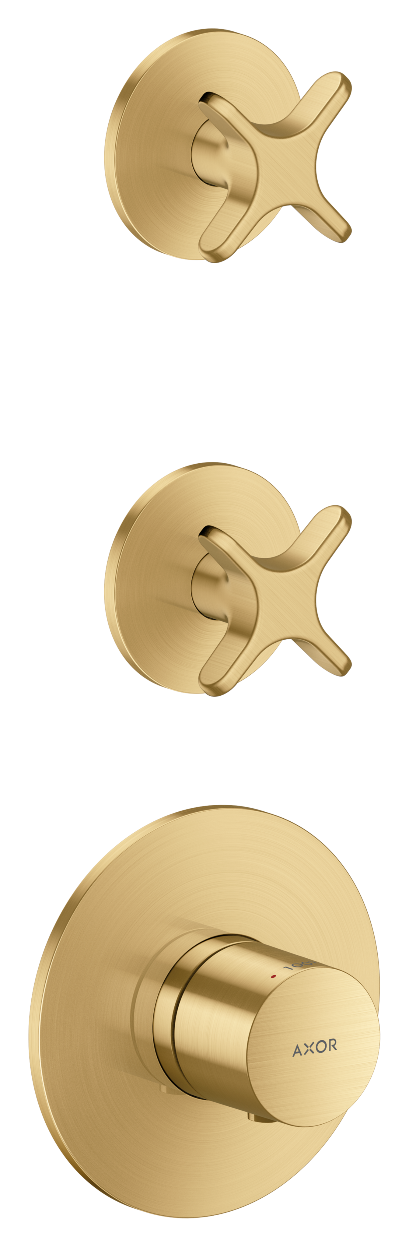 Thermostatic Module Trim with 2 Volume Controls