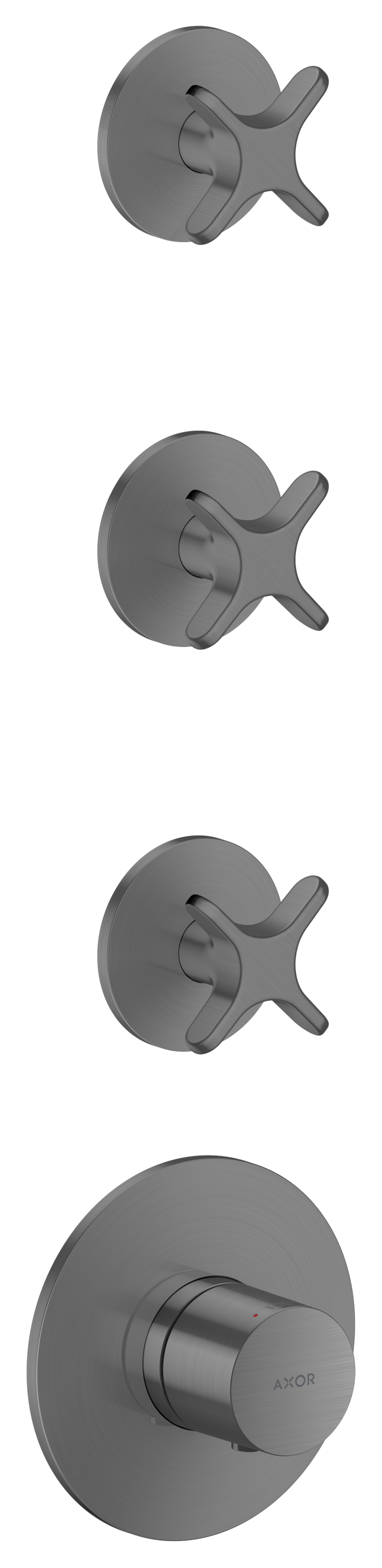 Thermostatic Module Trim with 3 Volume Controls