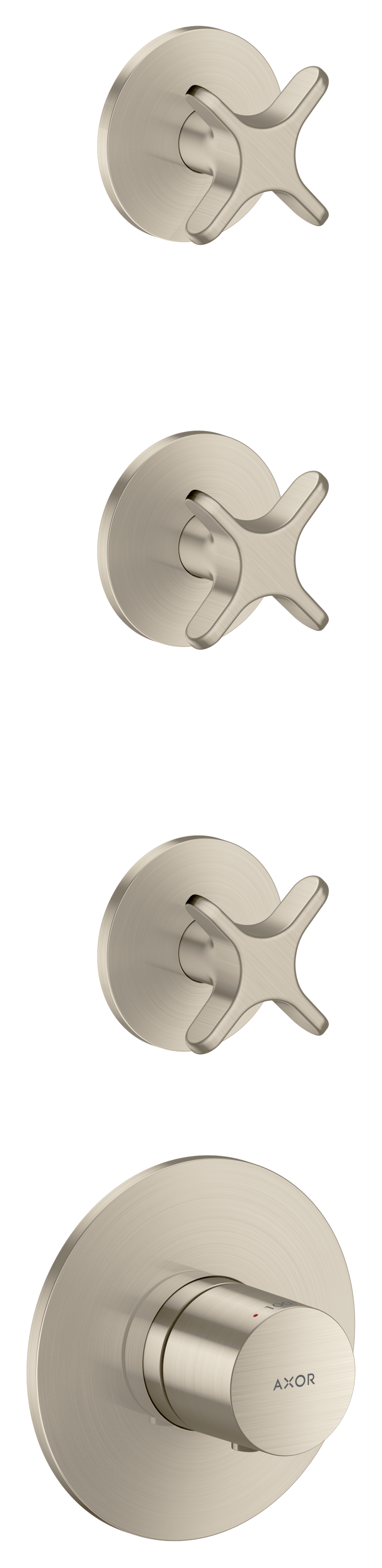 Thermostatic Module Trim with 3 Volume Controls