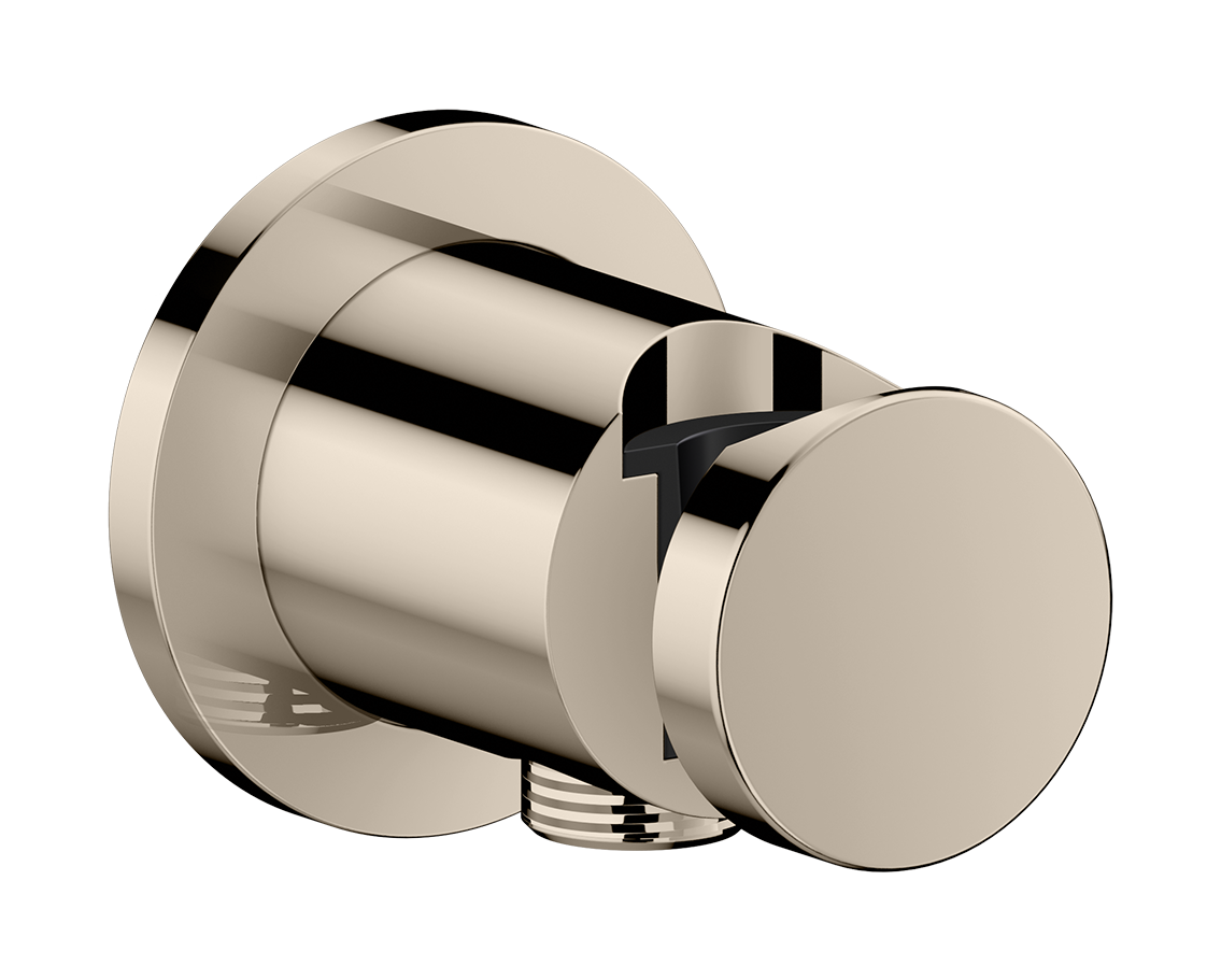 Wall Outlet with Handshower Holder and Check Valves