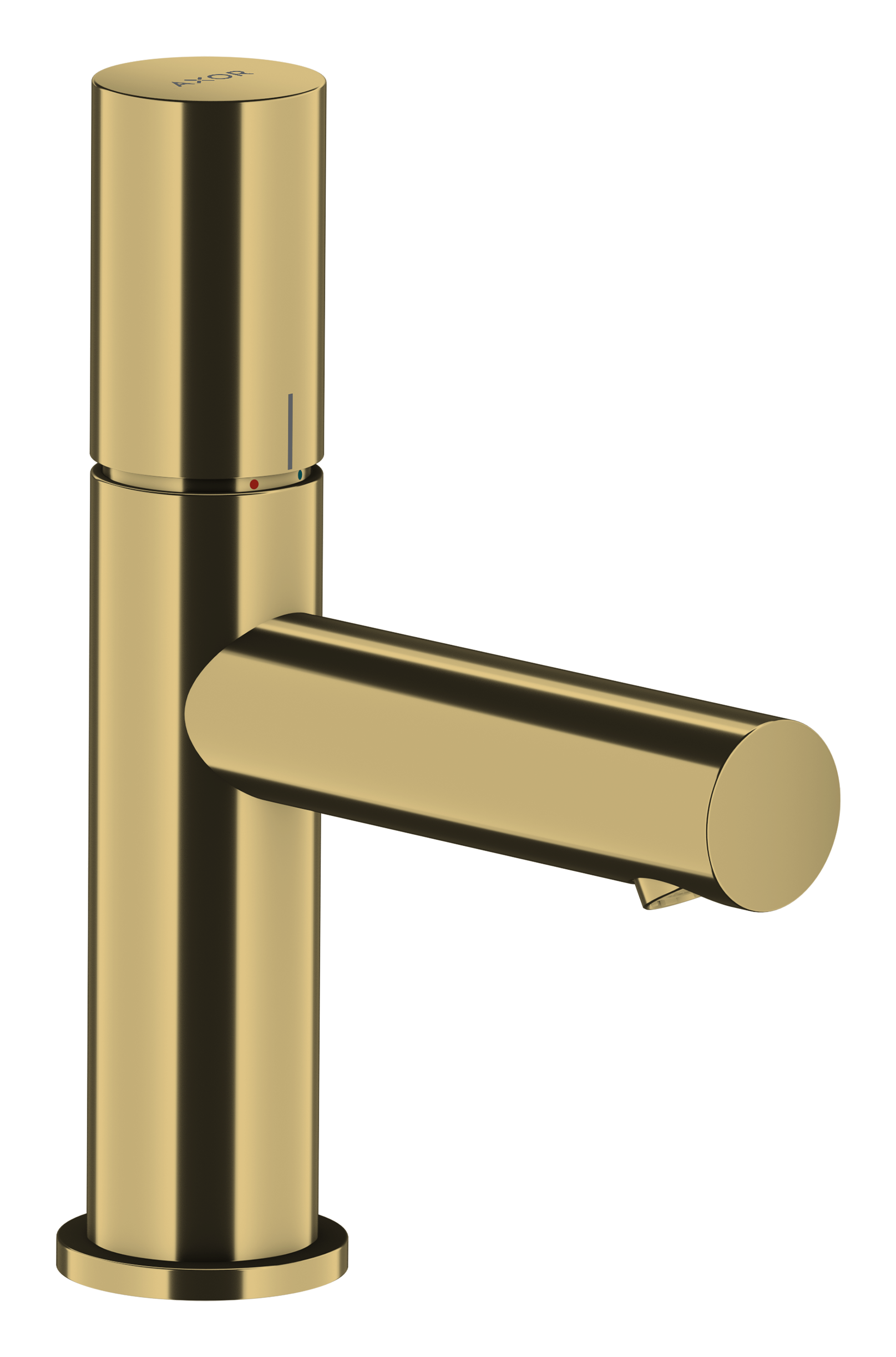 Single lever basin mixer 80 with zero handle and waste set