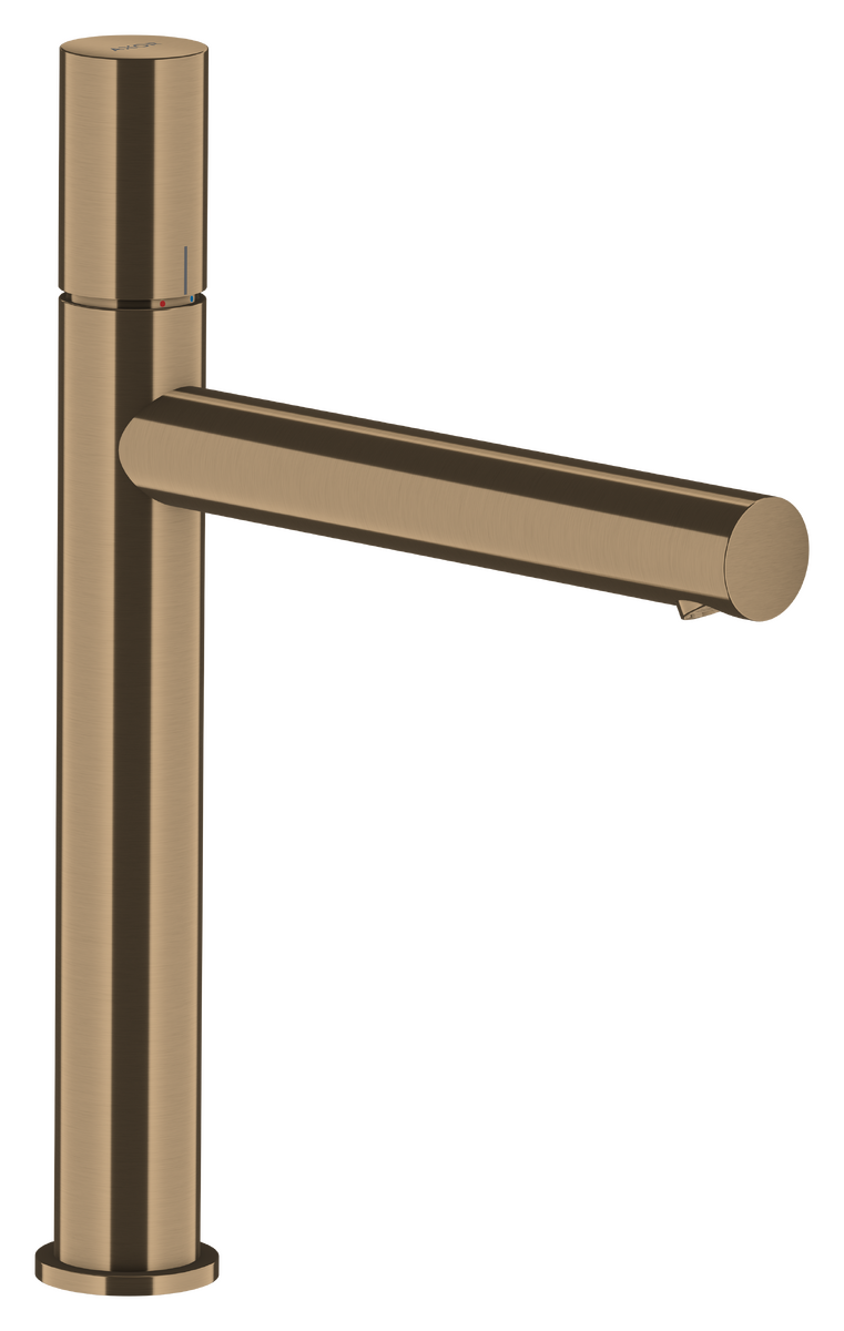 Single lever basin mixer 200 with zero handle for wash bowls and waste set