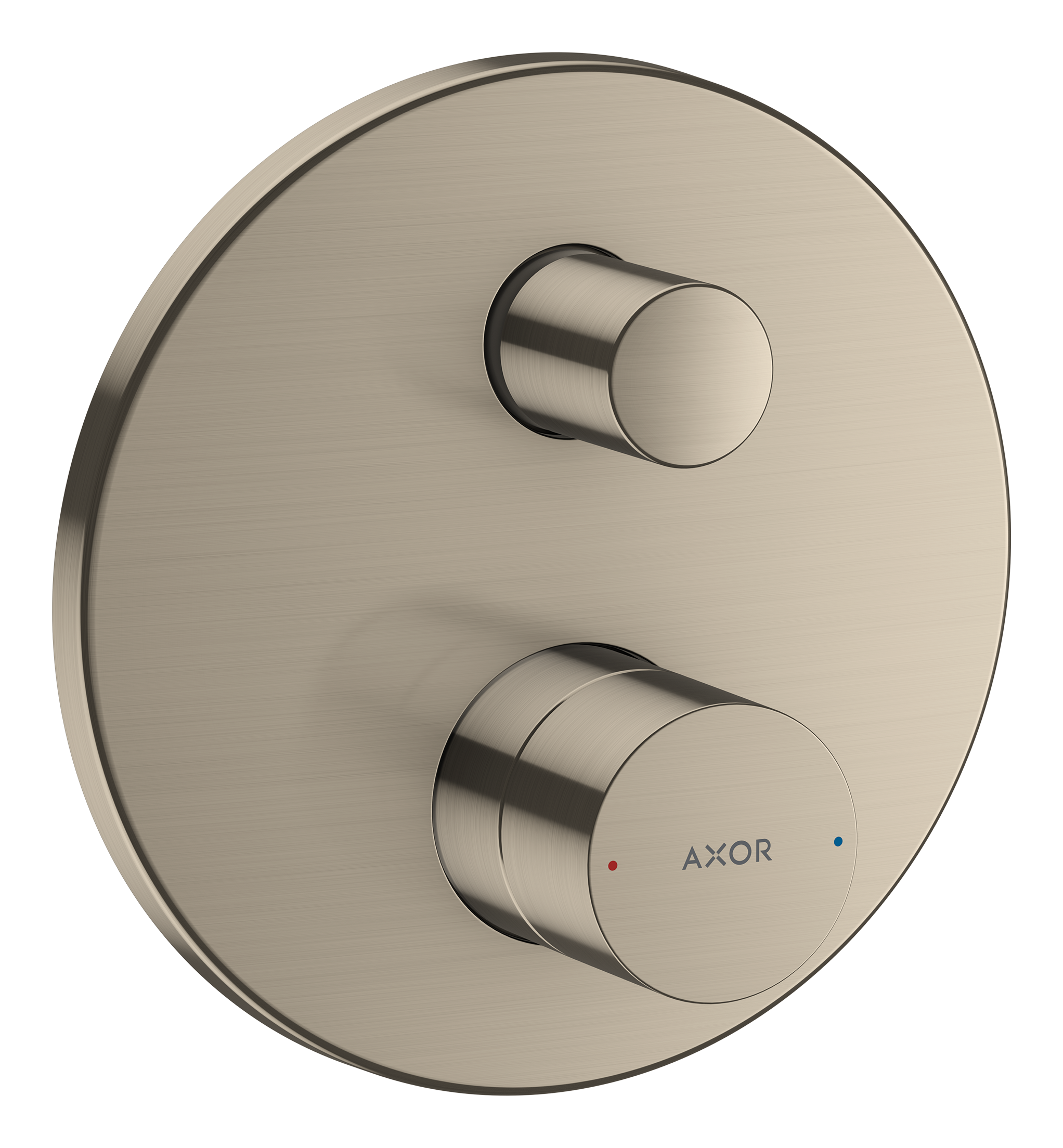 Single lever bath mixer for concealed installation with zero handle and integrated security combination according to EN1717