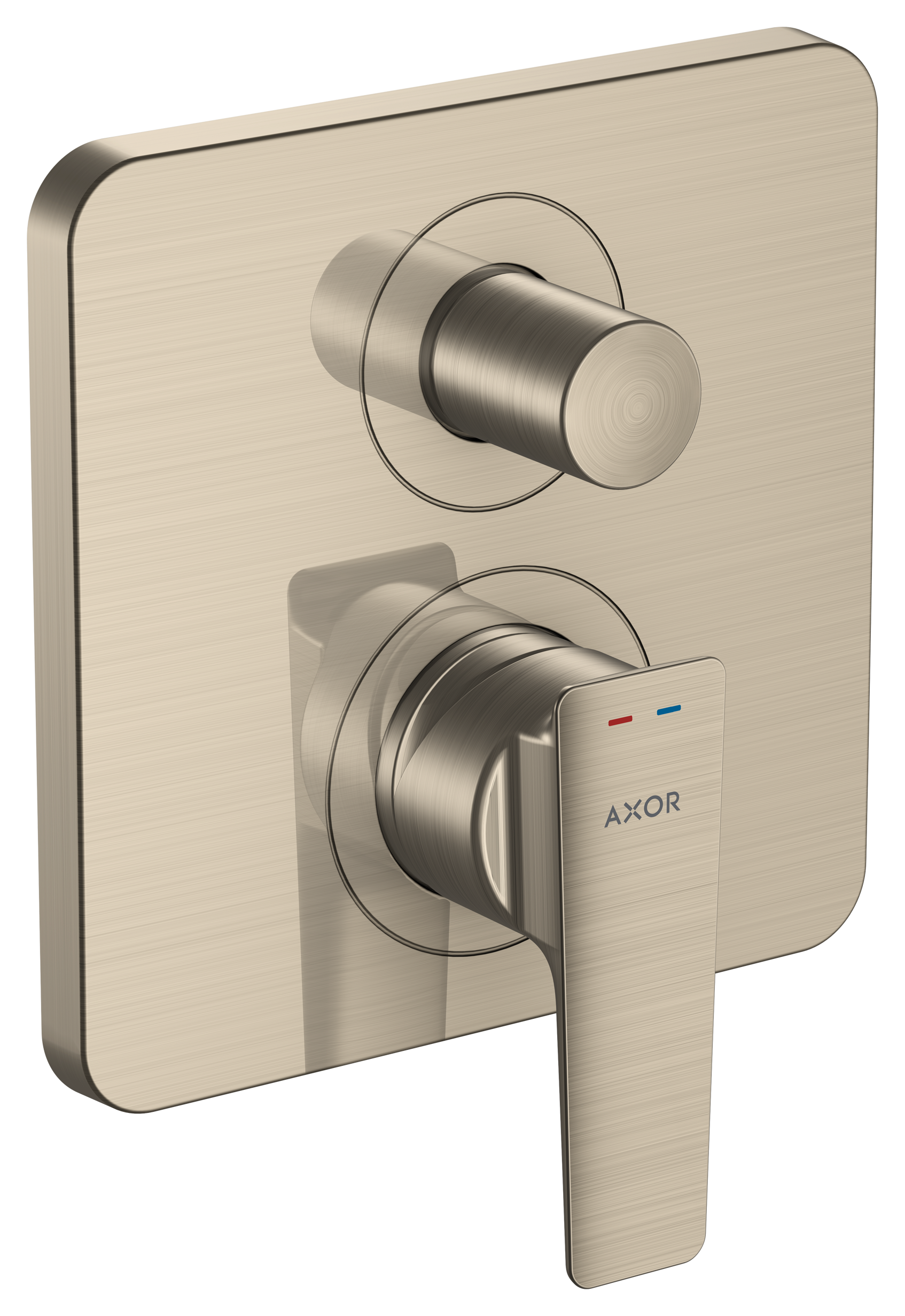 Mezclador monomando de bañera empotrado con combinación de seguridad según EN1717