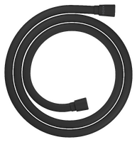 Metal effect shower hose 1.60 m with conical nuts Metal effect shower hose 1.60 m with conical nuts