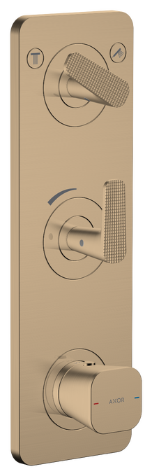 AXOR Citterio C Shower mixers: 2 functions, Brushed Bronze, Art. no ...