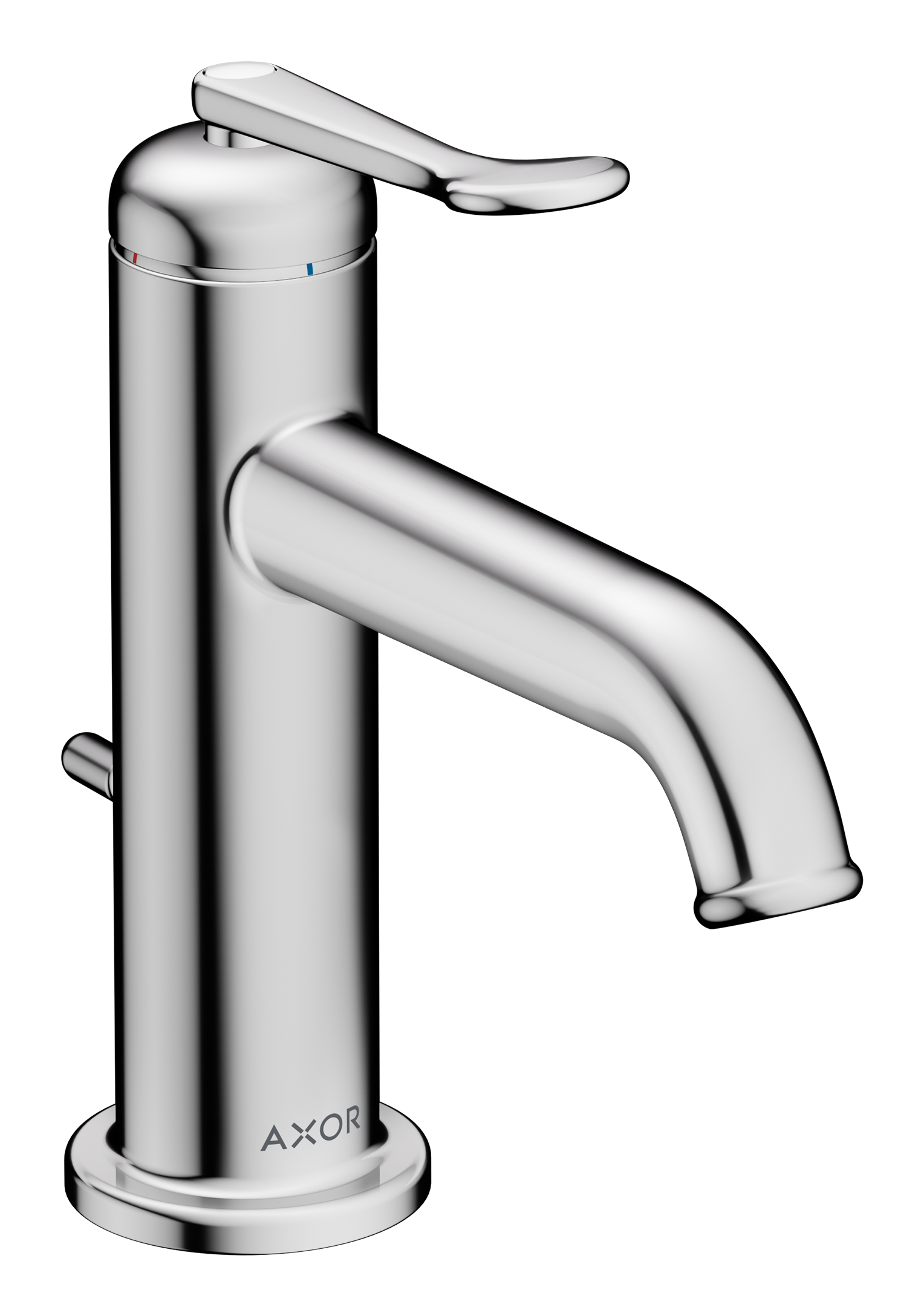 Single lever basin mixer 90 CoolStart with pop-up waste set