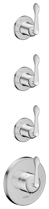AXOR Archivio Module thermostatique encastré avec 3 fonctions, poignées manettes — 34147000