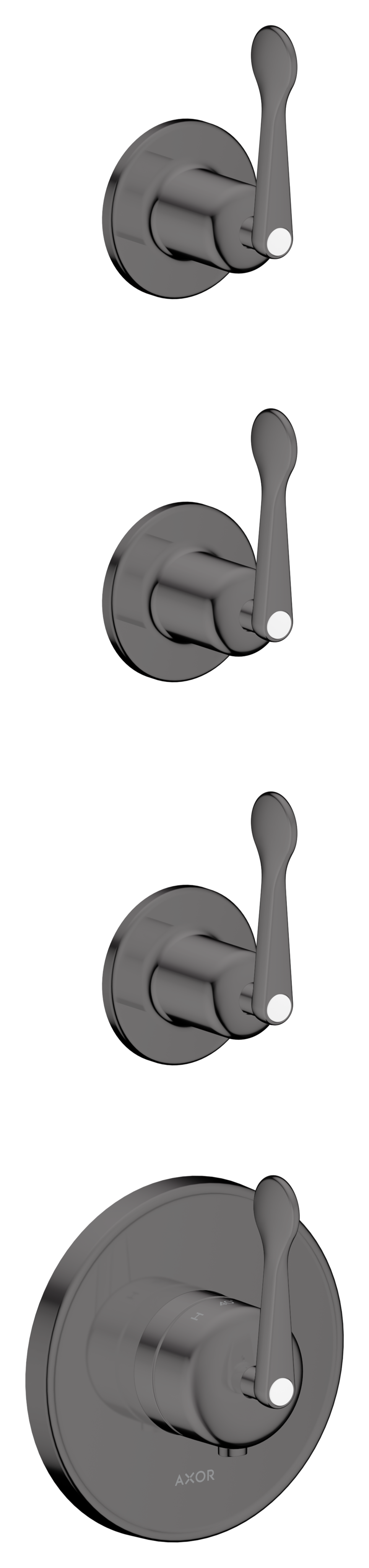 Module thermostatique encastré avec 3 fonctions