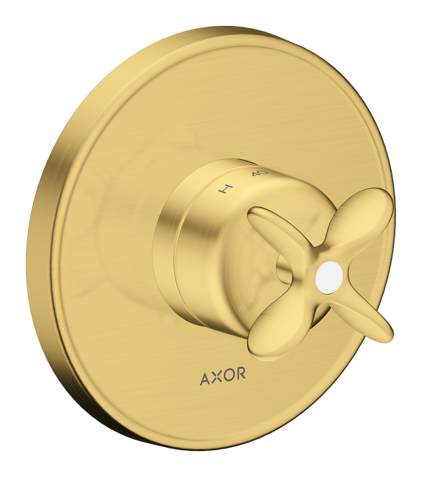 AXOR Archivio Set de finition pour miitgeur thermostatique encastré avec poignée croisillon — 34150250