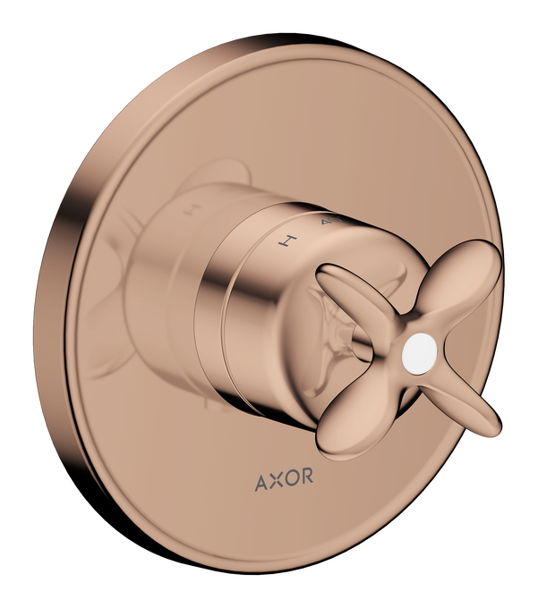 AXOR Archivio Set de finition pour miitgeur thermostatique encastré avec poignée croisillon — 34150300