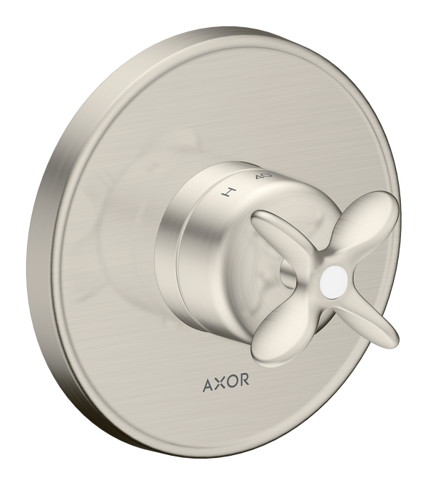 AXOR Archivio Set de finition pour miitgeur thermostatique encastré avec poignée croisillon — 34150800