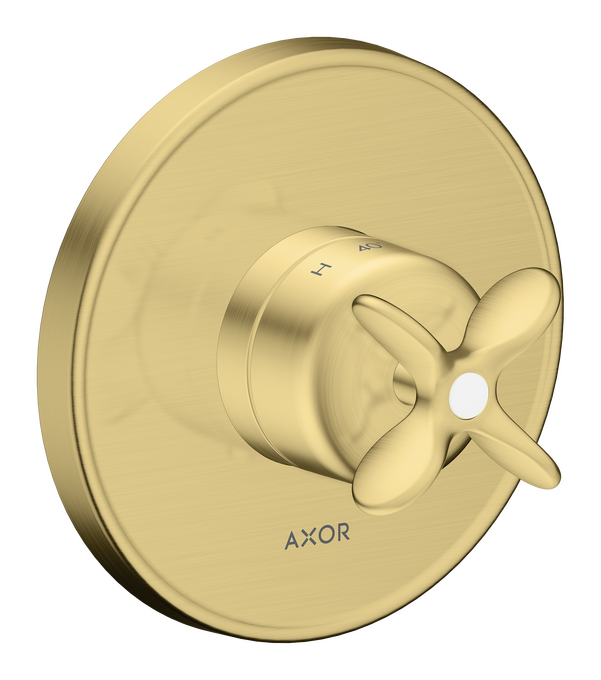 AXOR Archivio Set de finition pour miitgeur thermostatique encastré avec poignée croisillon — 34150950