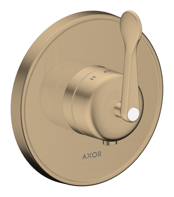 AXOR Archivio Set de finition pour miitgeur thermostatique encastré avec poignée manette — 34153140