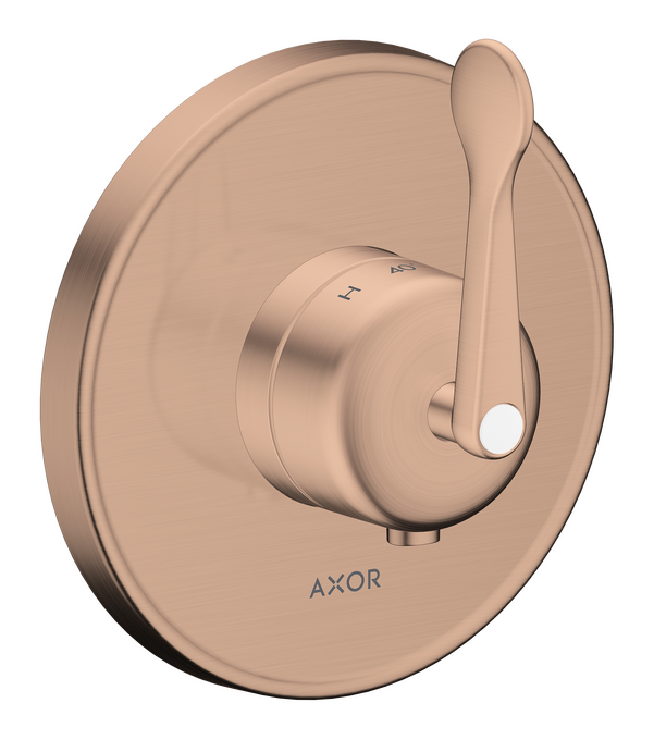 AXOR Archivio Set de finition pour miitgeur thermostatique encastré avec poignée manette — 34153310