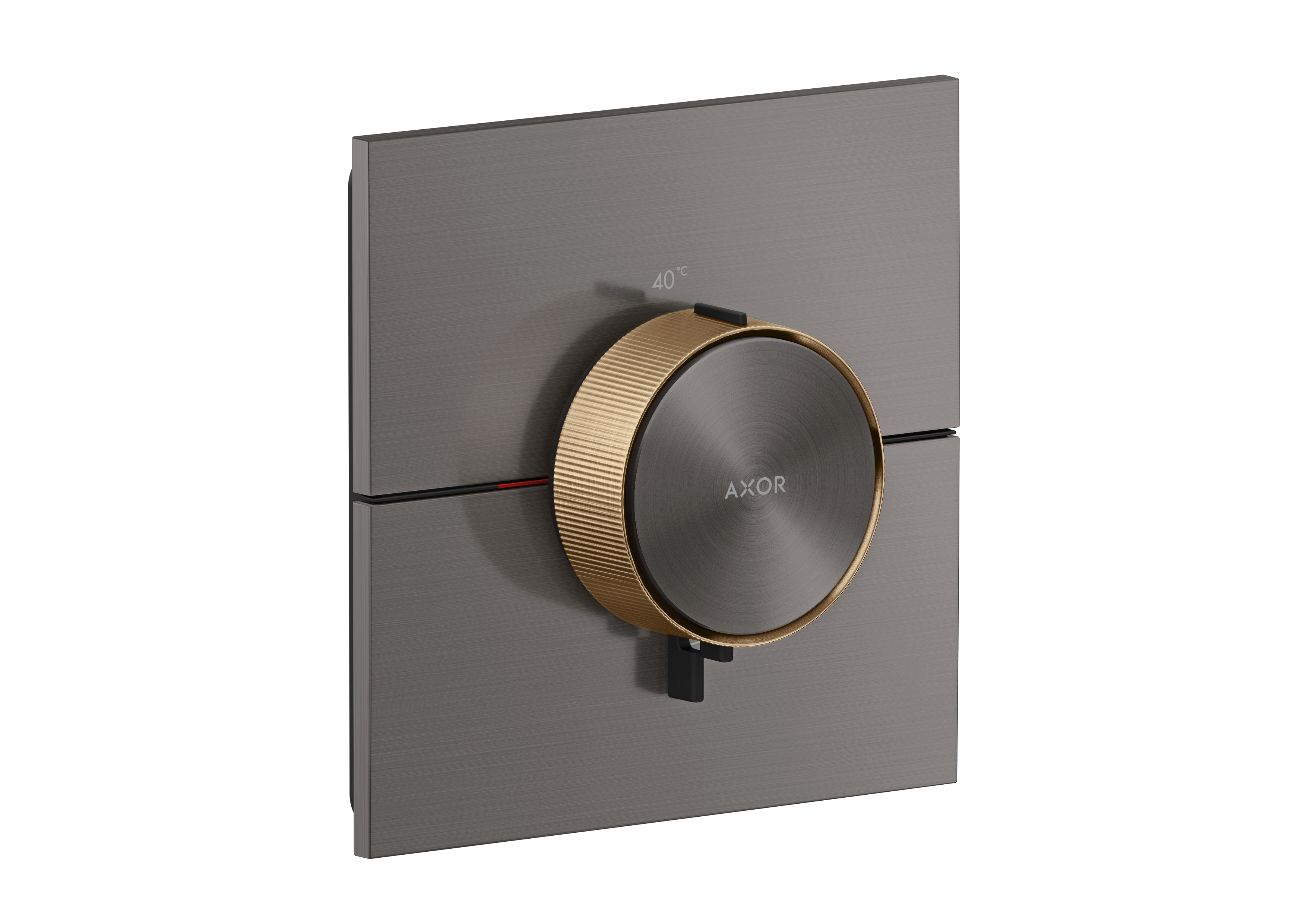 Thermostat HighFlow for concealed installation square (highlight: rim)