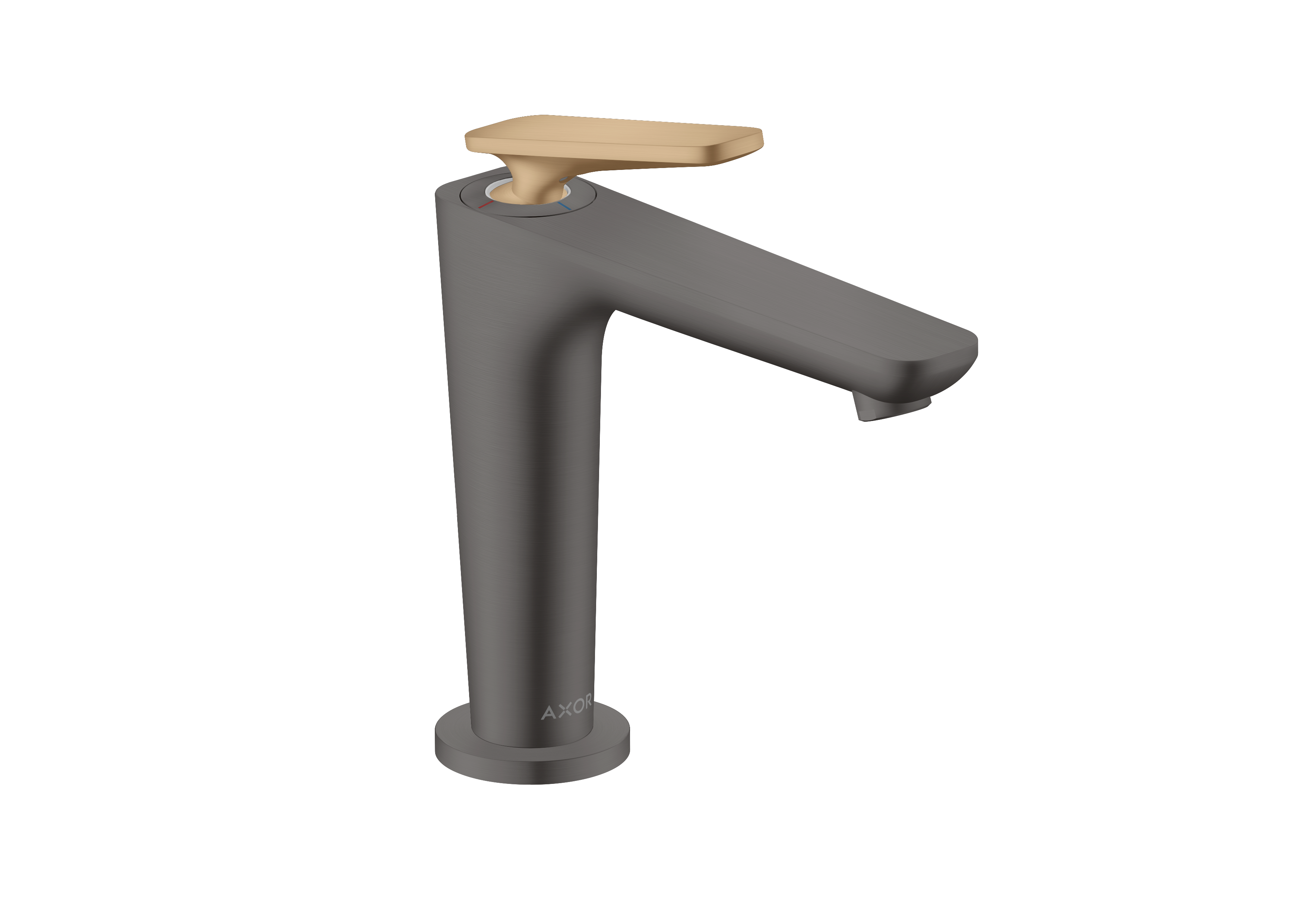Single lever basin mixer 125 with CoolStart and waste set (highlight: handle)