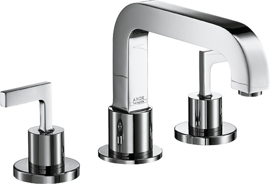 3-Hole Roman Tub Set Trim- Lever Handles