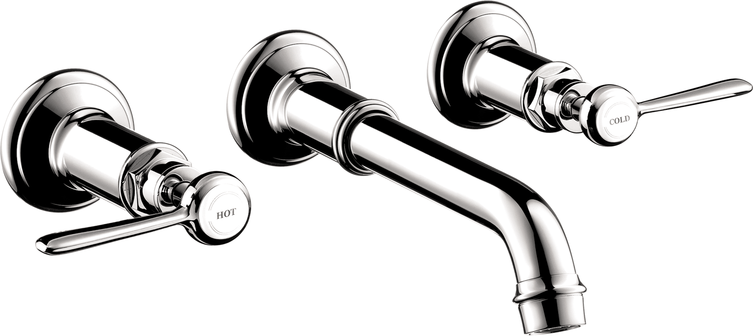 Hansgrohe 16835831 Axor Montreux Quattro Shower Diverter Cross POLISHED NICKEL 