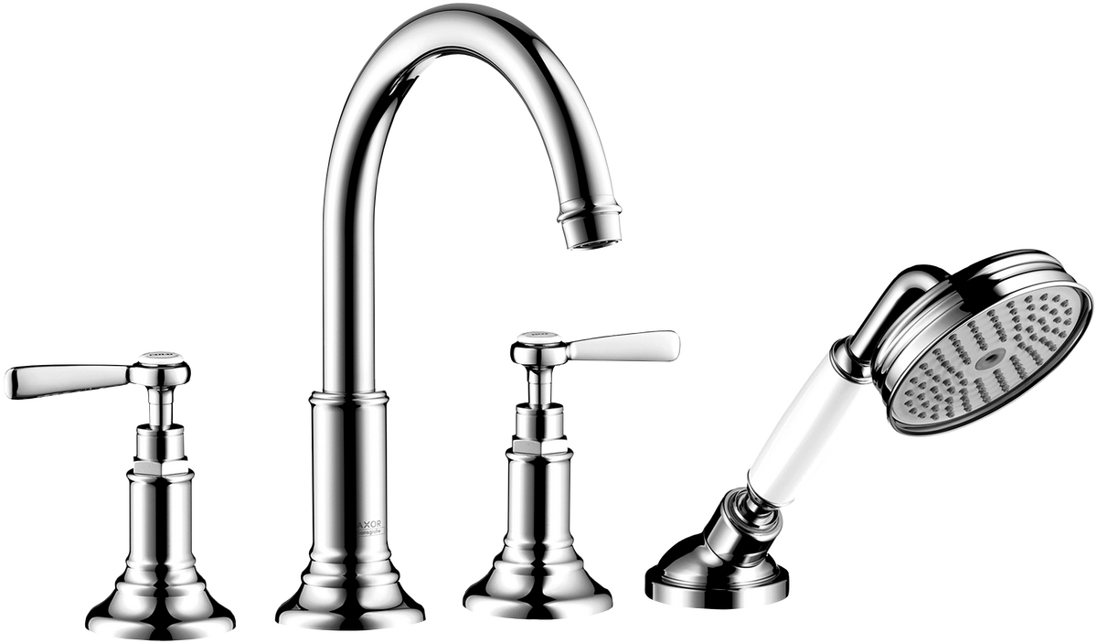 AXOR Montreux Bath tub faucets: 2 functions, Chrome, Art. no. 16555001