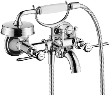 AXOR Hand sink faucets: AXOR Montreux, Wall-Mounted Widespread