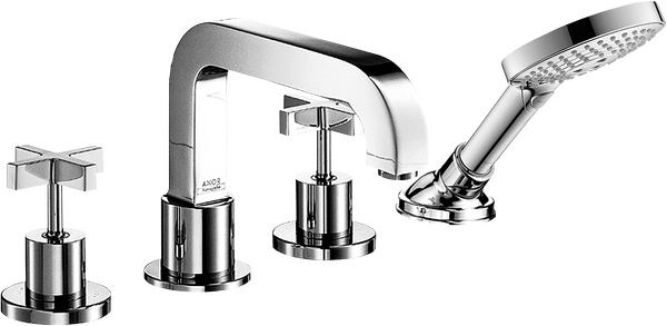 AXOR Sink mixers: AXOR Citterio, Wall-Mounted Widespread Faucet  