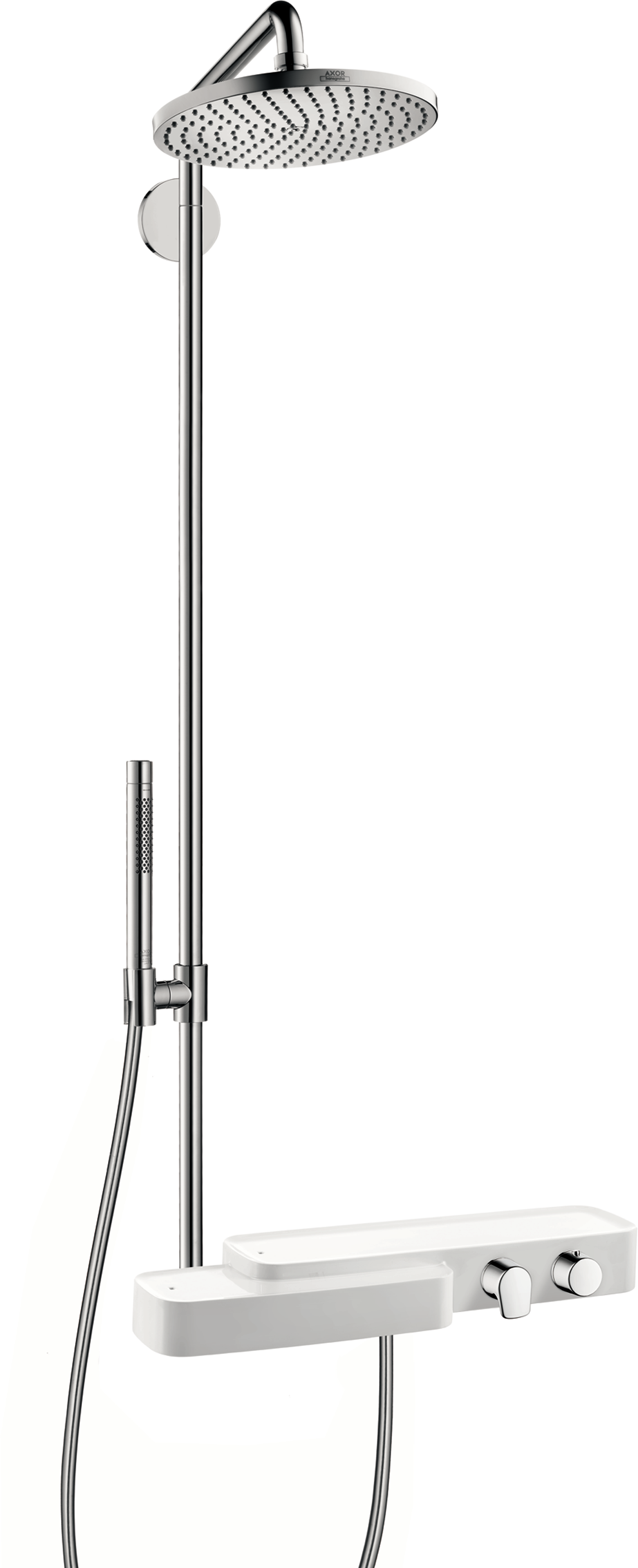 Showerpipe incl. planchet