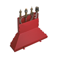 Rough, 4-Hole Roman Tub Set