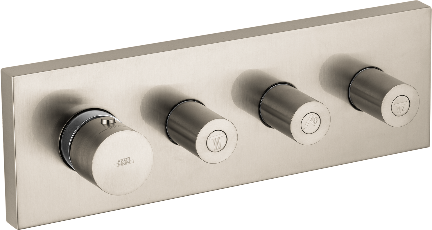 Thermostatic Module Trim 15" x 5" for 3 Functions