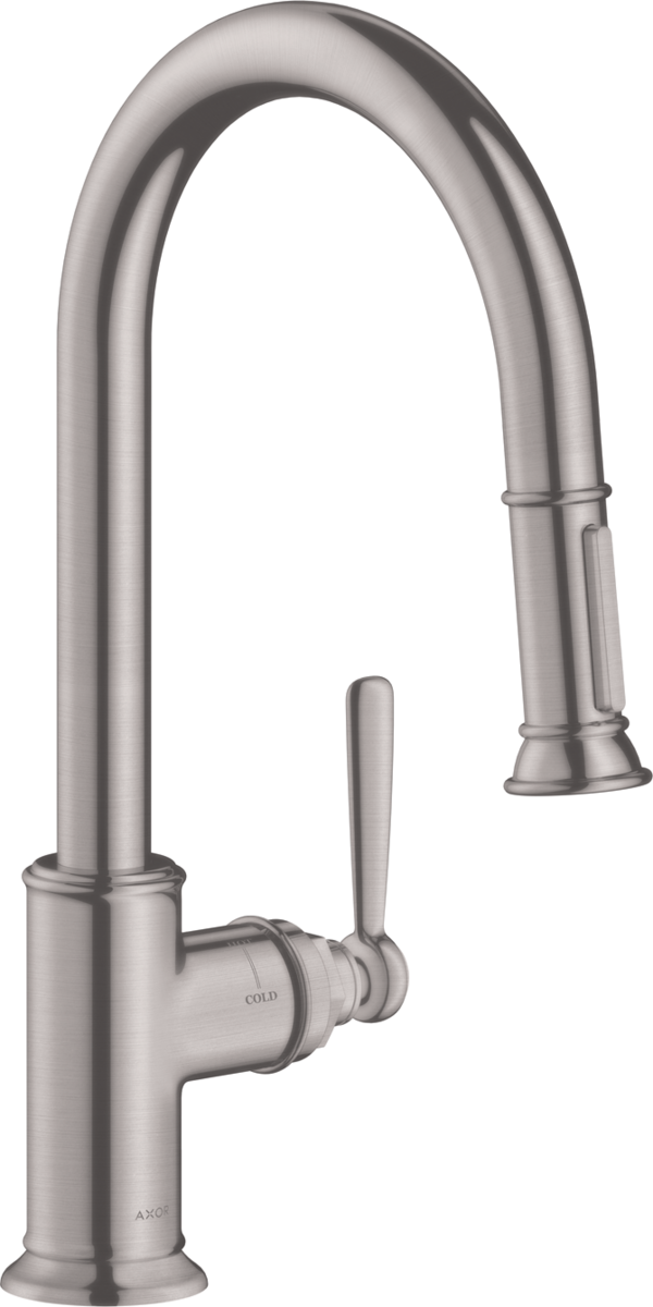 AXOR 16583831 Montreux Kitchen Faucet Polished Nickel AXOR 16583831 Montreux Kitchen Faucet Polished Nickel