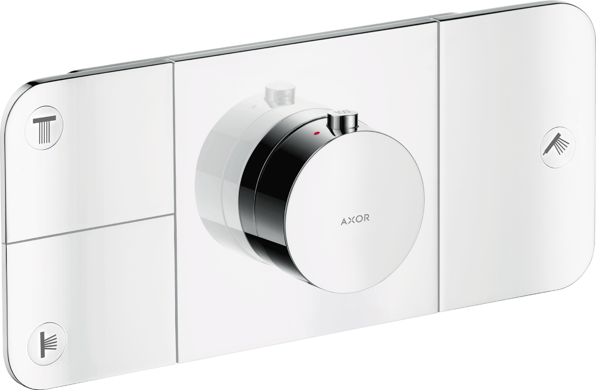 AXOR One Shower mixers: 3 functions and 1 additional outlet 