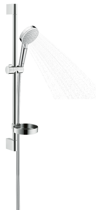 Crometta Set de douche Vario avec barre Unica'Croma 65 cm et porte-savon — 26553400
