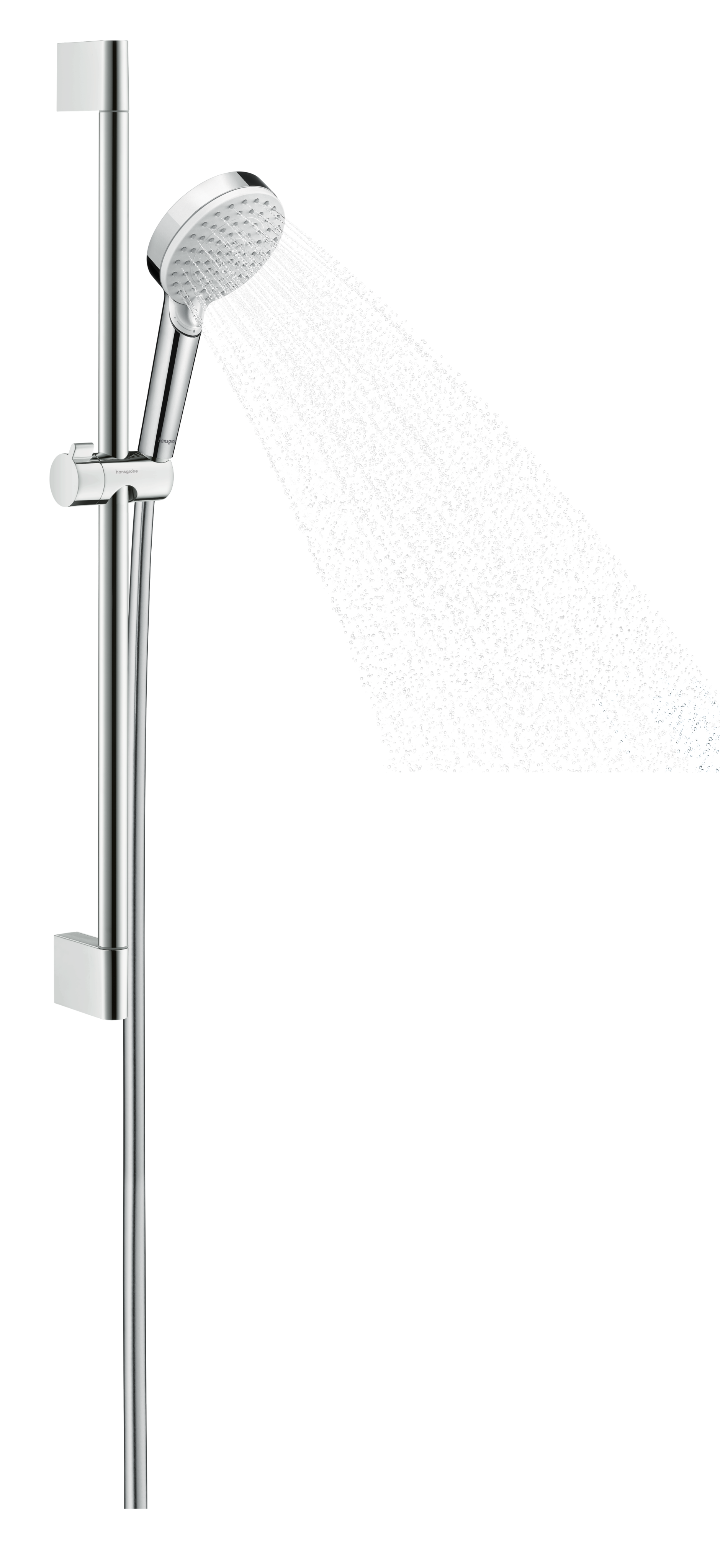 Brausesystem Aufputz Vario mit Ecostat 1001 CL Thermostat und Brausestange 65 cm