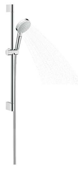 hansgrohe Crometta Shower set 100 Vario with shower bar 65 cm and