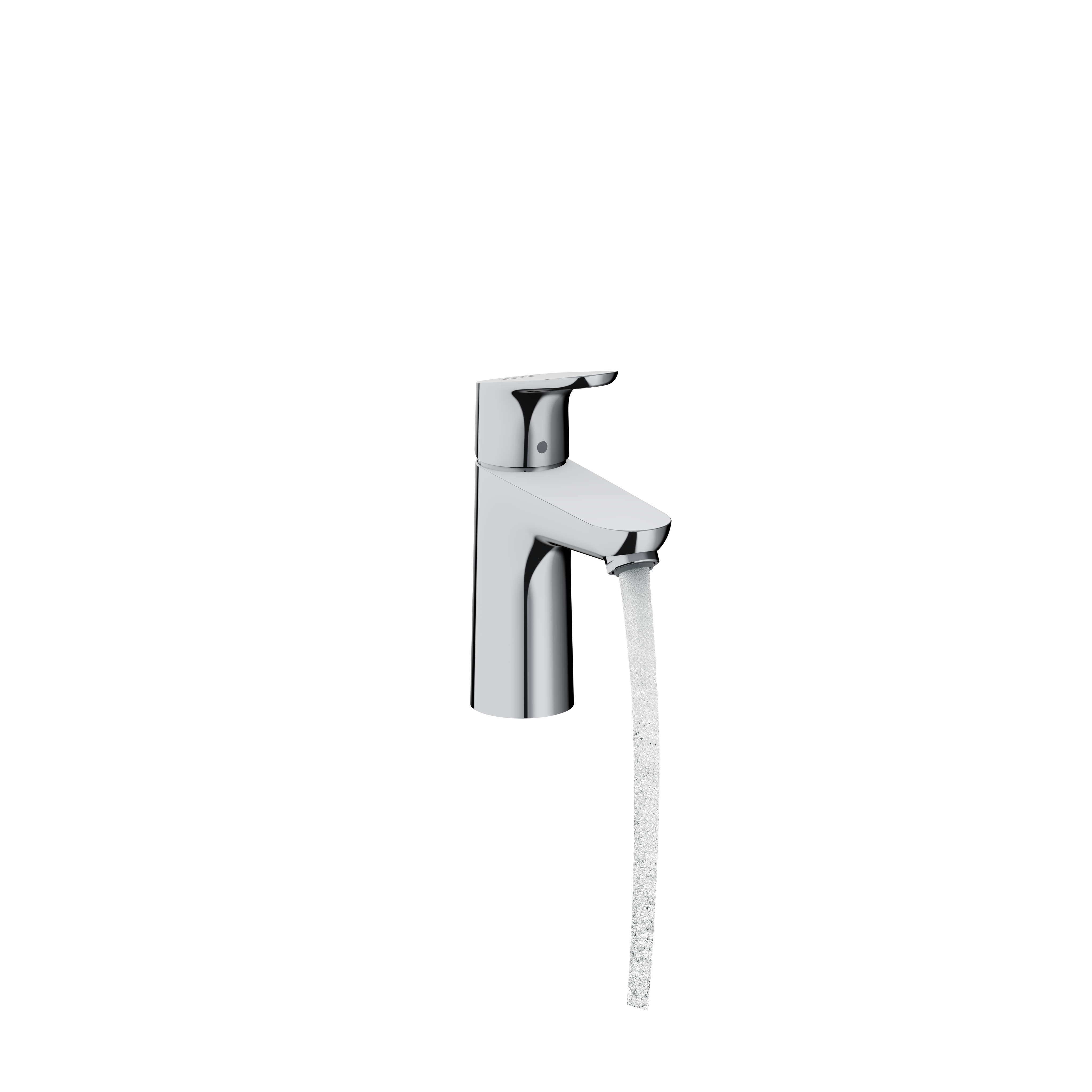 Miscelatore monocomando lavabo 100 CoolStart con salterello