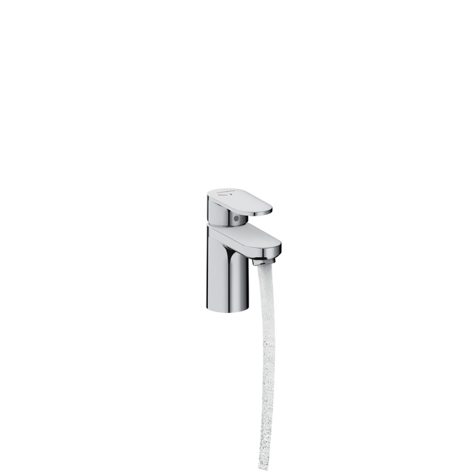 Single lever basin mixer 70 CoolStart with pop-up waste set