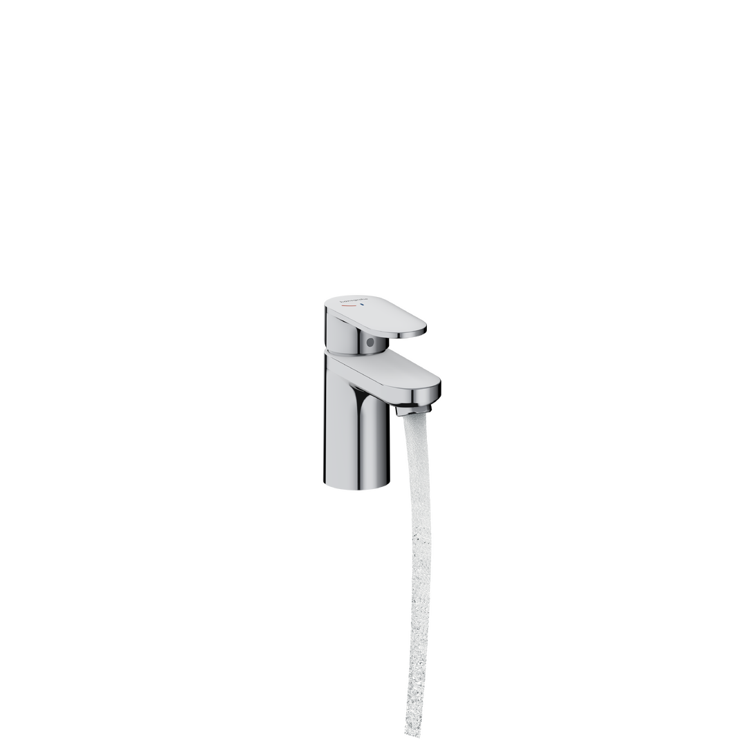 Single lever basin mixer 70 CoolStart with pop-up waste set