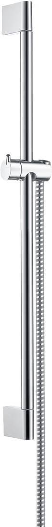 Barra de ducha Crometta 65 cm con flexo de ducha