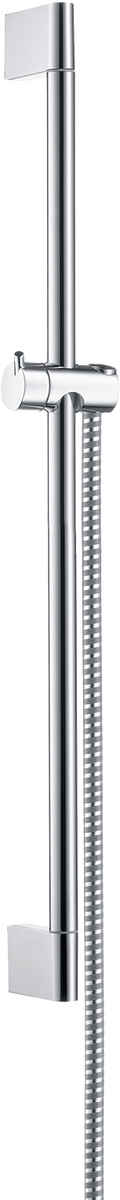 Shower rail Crometta 65 cm with Metaflex shower hose 160 cm