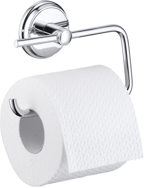 Roll holder without cover