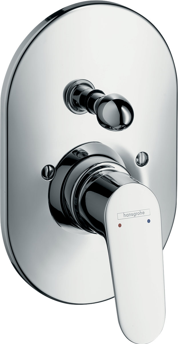 Mezclador monomando de bañera empotrado