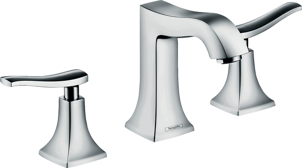 3-hole basin mixer 100 with pop-up waste set