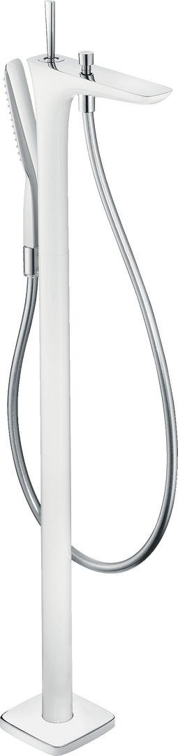Single lever bath mixer floor-standing