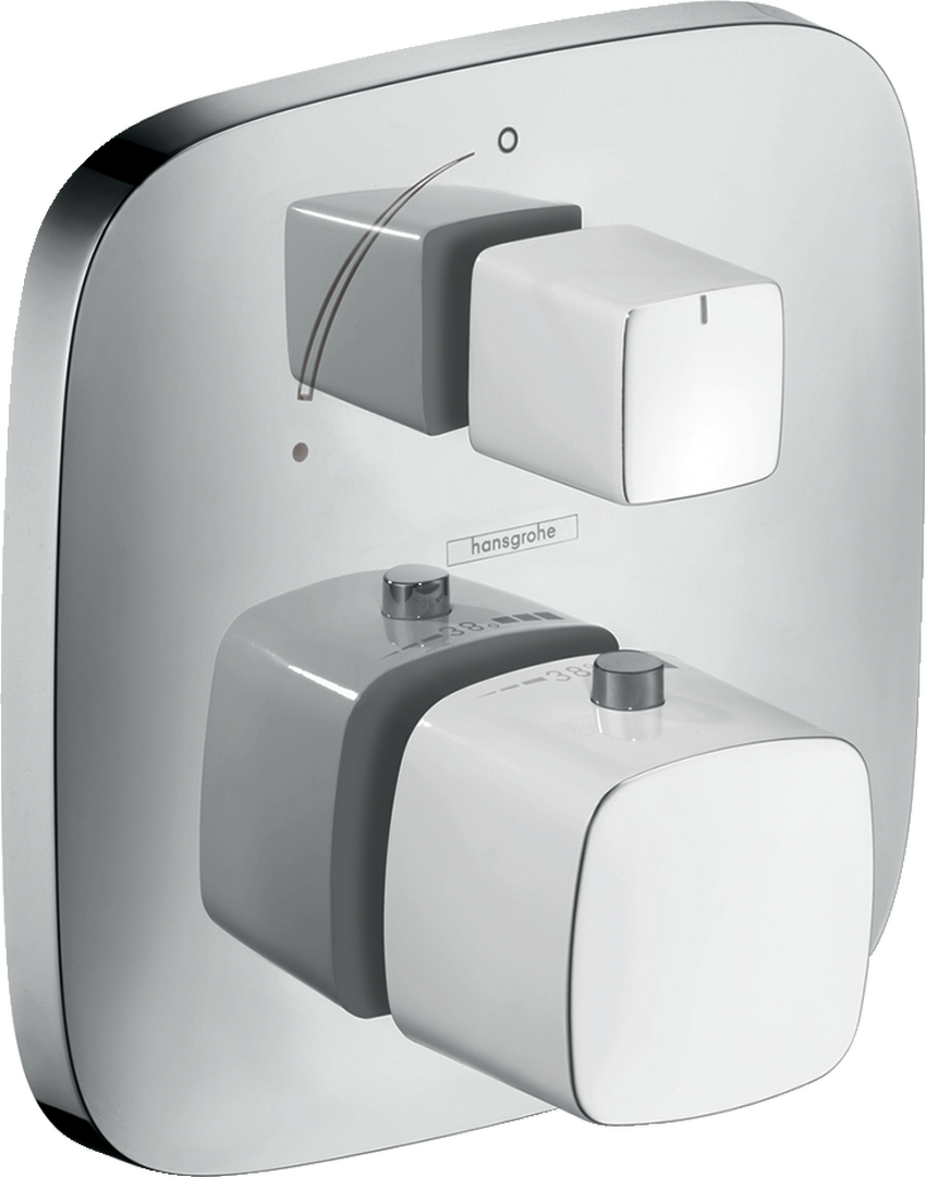 Thermostat Unterputz mit Abstellventil