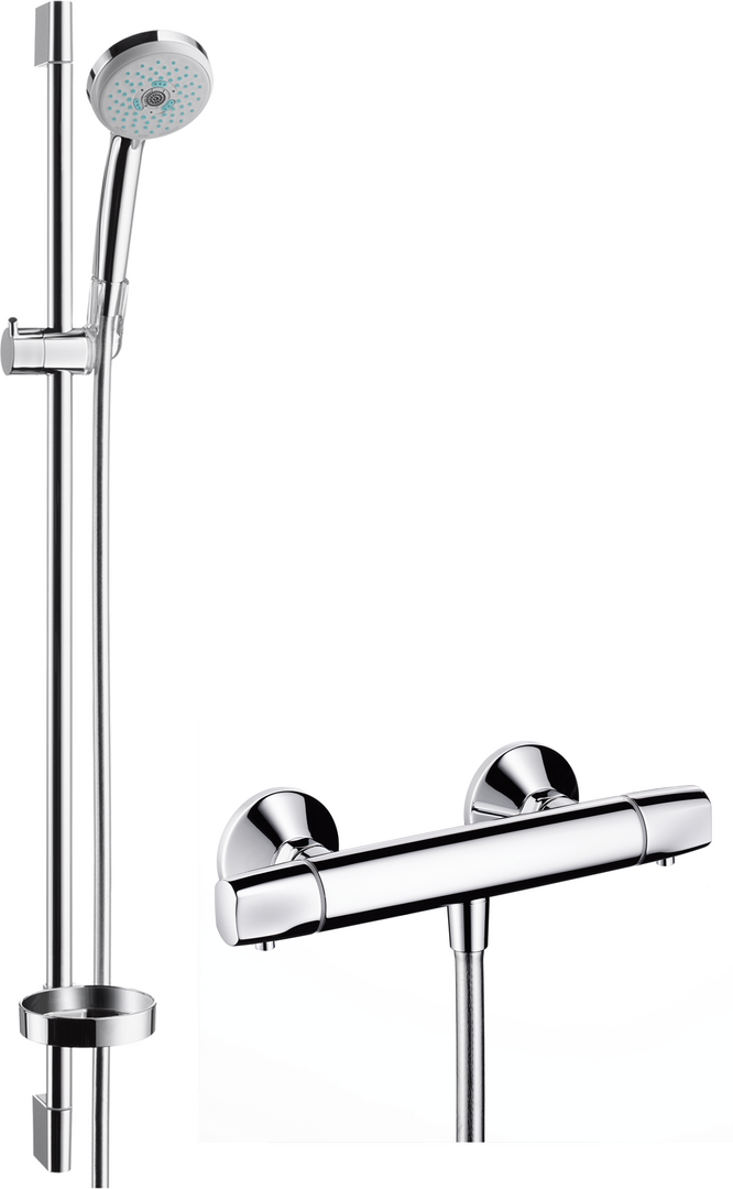 Brausesystem Multi mit Ecostat E und Brausestange 90 cm