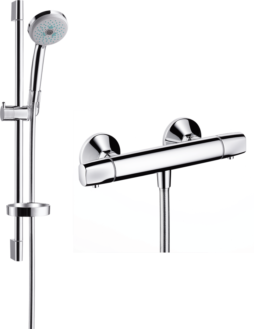 Brausesystem Multi mit Ecostat E und Brausestange 65 cm