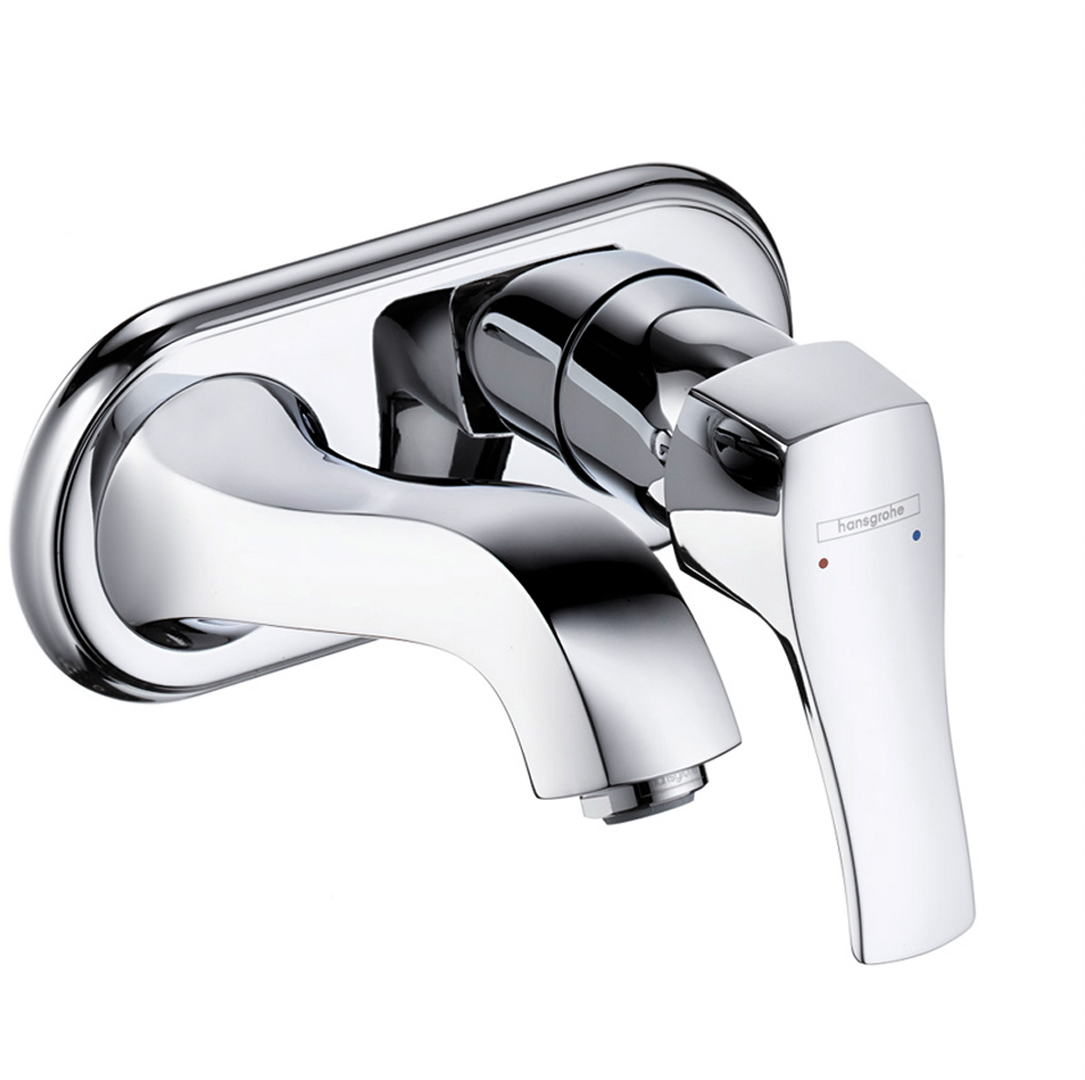 Einhebel-Waschtischmischer Unterputz mit Auslauf 165 mm für Wandmontage