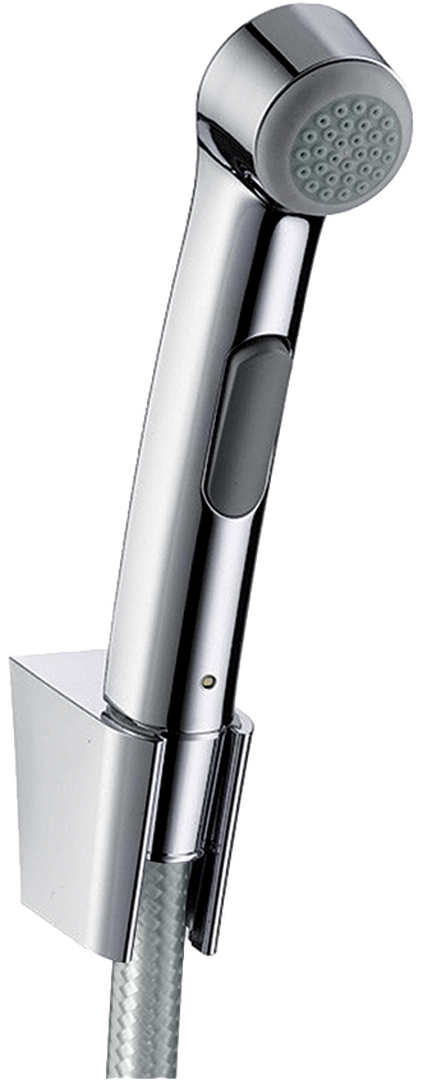 Bidette Handbrause 1jet mit Brausehalter und Druckschlauch 125 cm